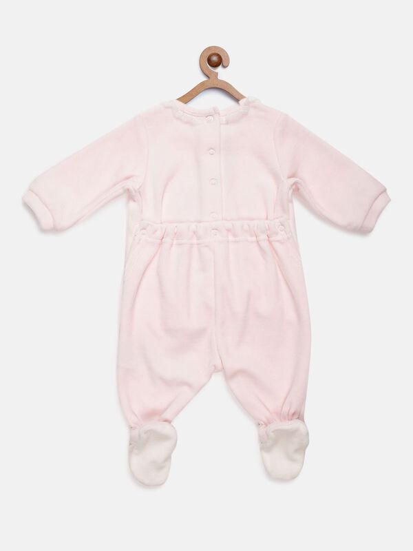Velour Babysuit-Back Opening image number null